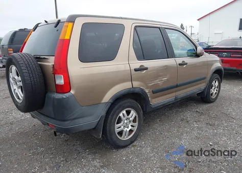 2003 Honda Cr-V Ex из США, поврежденный, VIN SHSRD78853U134452